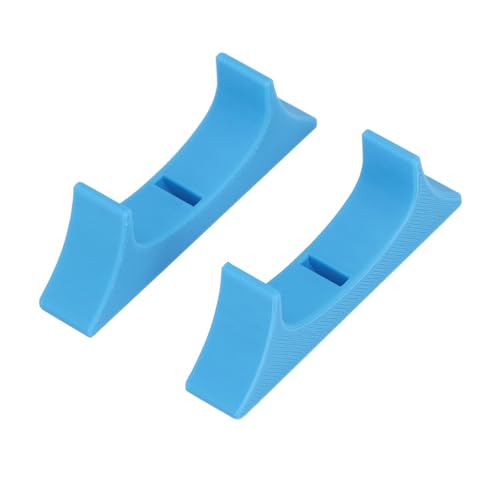 Zerodis Robuster Konsolenhalter Vertikaler Stand für U mit Verbessertem Kühlungsdesign, Bequemes Display für die U -Konsole (Blue) von Zerodis