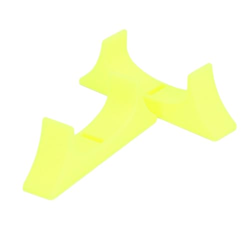 Zerodis Robuster Konsolenhalter Vertikaler Stand für U mit Verbessertem Kühlungsdesign, Bequemes Display für die U -Konsole (Yellow) von Zerodis