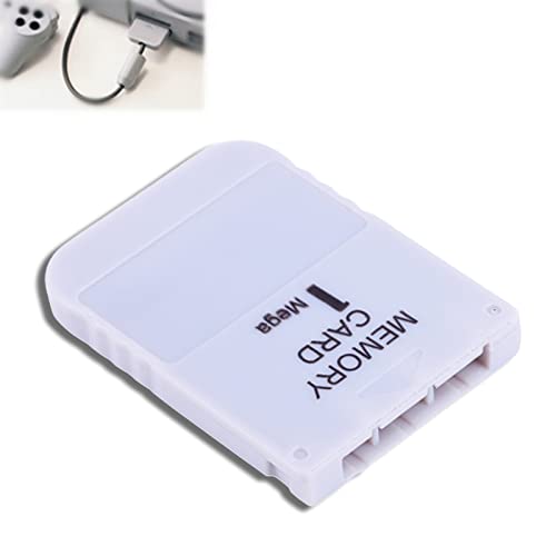 1 MB Memory Card für Sony Playstation 1 EIN Zubehör zum Speichern von Spiele PS1 für Klassische Spielsysteme von Zerone