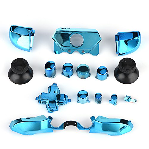 Komplettes Tasten-Set für Xbox One, Thumbsticks, ABXY-Tasten, Dpad-Triggers, vollständige Tasten-Set, Mod-Kits für Xbox One Controller von Zerone