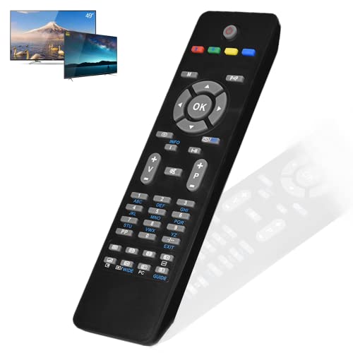 RC1205 Fernbedienung Ersatz für Hitachi TV, Universal-Fernbedienung passend für Hitachi RC1205 Smart LED LCD TV von Zerone