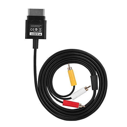 RCA AV Audio-Video-Kabel, 1,8 m, TV-Kabel, Signalkabel für Xbox 360 Slim von Zerone