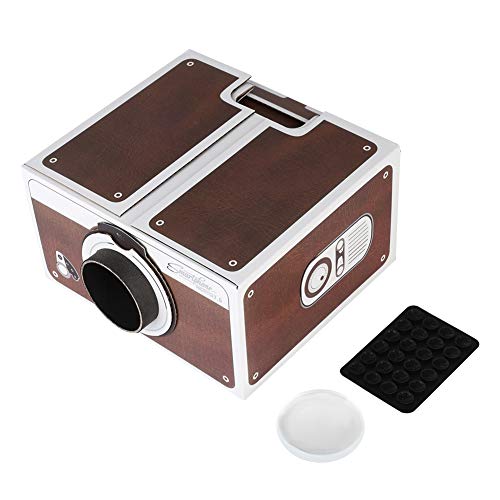 Smartphone Projektor/Android Videos Projektor Portable Cinema Home Use Projektor 2.0 Familienunterhaltung -Projektor Box Brown Smartphone Projektor/Android Videos Projektor Portable Cinema Home Use Projektor 2.0 Familienunterhaltung -Projektor Box Brown von Zerone