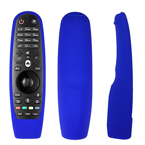 Stoßfeste Silikon-Fernbedienung für LG Smart TV-Fernbedienung AN-MR600, kratzfest, Blau von Zerone