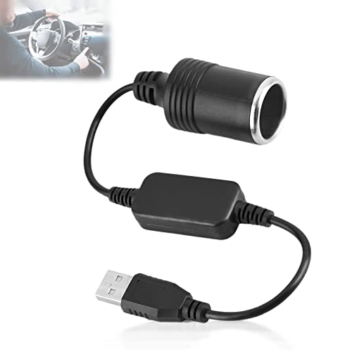 USB A Stecker auf 12 V Auto Zigarettenanzünder Buchse Konverter USB Port Power Converter für GPS Dashcam von Zerone