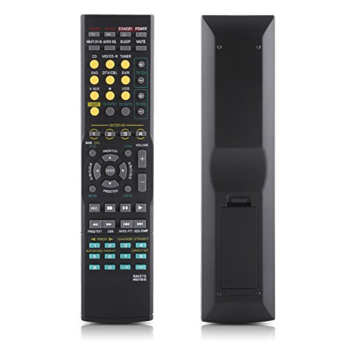 Universal Fernbedienung Audio-Fernbedienung Ersatz Remote Control für Yamaha RAV315 WN22730 EU von Zerone