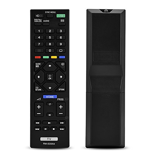 Universal Fernbedienung Ersatz für Sony Smart TV RM-ED054, 4K TV Fernbedienung für Sony RM-ED054 LCD LED TV von Zerone