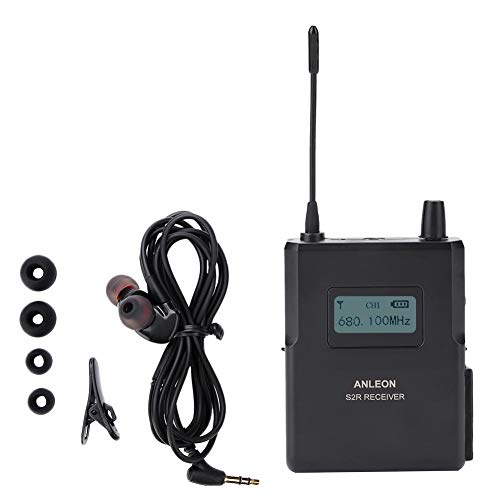 Zerone ANLEON R Tragbarer UHF Empfänger Revers Mic Transmitter Wireless Lavalier Revers Mikrofon-System Mic Bodypack Empfänger von Zerone