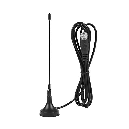 Zerone HDTV Digital DVB T Antenne für Innenbereich UHF/VHF Dualband Magnetfußantenne 10DB von Zerone