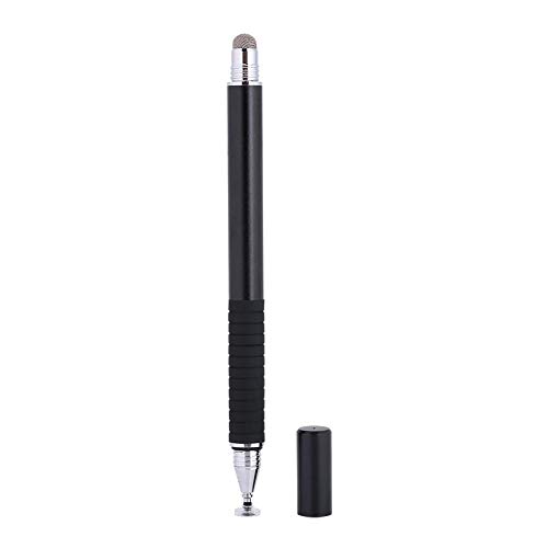 Zerone Hohe Präzision Stylus Pen 2 in 1 Ultra Glatte Kapazitive Stylus Pen für Smartphones und Tablets(Schwarz) von Zerone