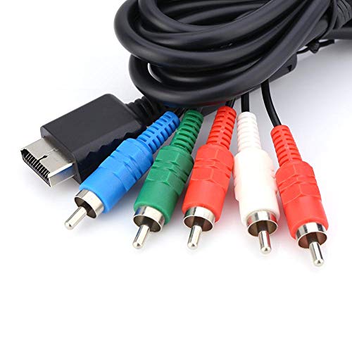Zerone Komponentenkabel, AV-Kabel für HD-Video-/Audio-Ausgang für PS2 Mehrfachausgänge von Zerone