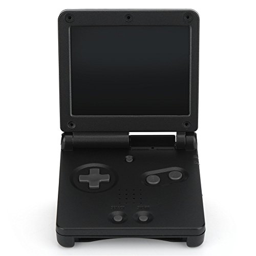 Zerone Shell Case für Gameboy SP, Ersatz Gehäuse Shell Case Cover Reparatur Kit für Game Boy Advance GBA SP, Kunststoff (Schwarz) von Zerone
