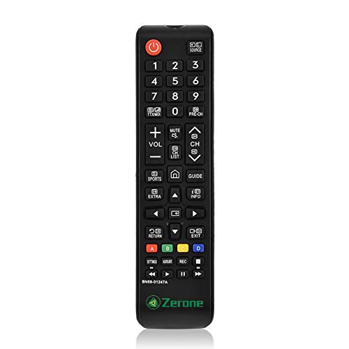 Zerone Smart TV Fernbedienung für Samsung, Universal Fernbedienung Ersatz für Samsung UE65KU6070 UE65KU6079 UE65KU6400 von Zerone