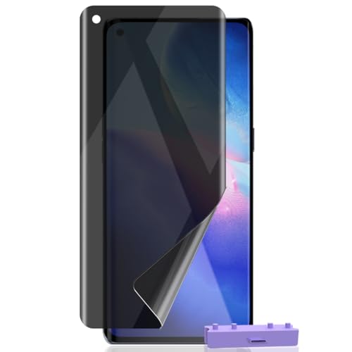 Zerrshoo Schutzfolie für OPPO Find X3 Neo Sichtschut, für OPPO Find X3 Neo Flexibilität TPU Folie Privacy [ ist nicht gehärtetes Glas ] 1 Stück. Anti-Kratzen Anti-Spy Schutzfolie für OPPO Find X3 Neo von Zerrshoo