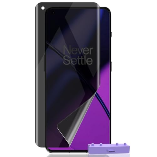 Zerrshoo Schutzfolie für Oneplus 11 Sichtschut, Oneplus 11 Anti-Spy Privatsphäre Weich TPU Folie, [ ist nicht gehärtetes Glas ] Displayschutz Privacy [1 Stück ] von Zerrshoo