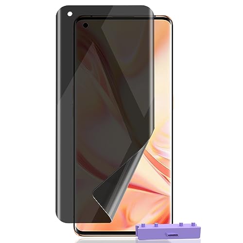 Zerrshoo Schutzfolie für Oppo Find X2 Pro Sichtschut, Oppo Find X2 Pro Anti-Spy Privatsphäre Weich TPU, [ ist nicht gehärtetes Glas ] Displayschutz Privacy [1 Stück ] - Kratzfest Blickschutzfolie von Zerrshoo