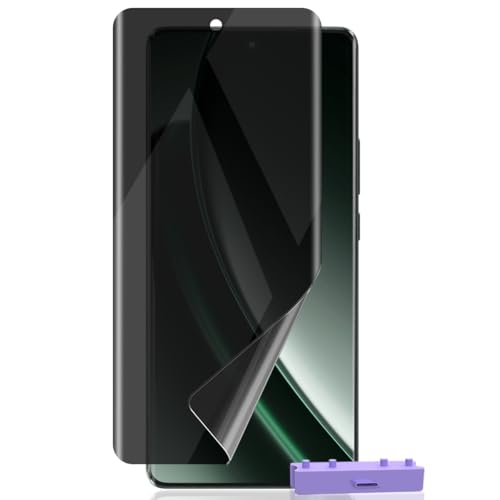 Zerrshoo Schutzfolie für Realme GT 6/Realme GT 6T Sichtschut, für Realme GT 6/Realme GT 6T Flexibilität TPU Folie Privacy [ ist nicht gehärtetes Glas ] 1 Stück. Anti-Kratzen Anti-Spy Schutzfolie von Zerrshoo