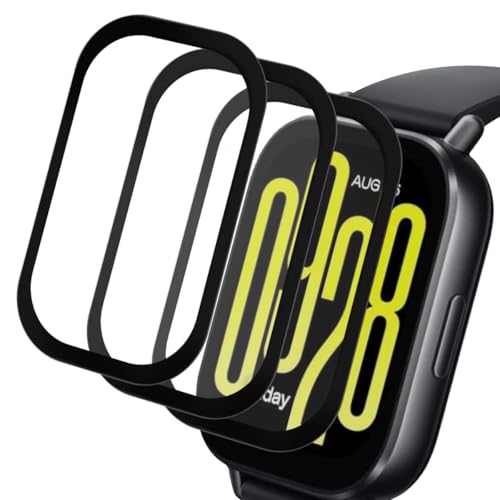 Zerrshoo Schutzfolie für Xiaomi Redmi Watch 5 Active, Xiaomi Redmi Watch 5 Active [Nicht Panzer Schutz Glas] Schutzfolie 3 Stück, HD-Schutzfolie Ultradünn Weiche Folie Displayschutz von Zerrshoo
