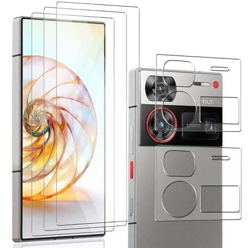 Zerrshoo Schutzfolie für ZTE nubia Z60 Ultra, nubia Z60 Ultra Panzer Schutz Glas 3 Stück und nubia Z60 Ultra Kameraschutz Schutzfolie 2 Stück, HD Kratzfest 9H Panzerfolie für ZTE nubia Z60 Ultra Zerrshoo Schutzfolie für ZTE nubia Z60 Ultra, nubia Z60 Ultra Panzer Schutz Glas 3 Stück und nubia Z60 Ultra Kameraschutz Schutzfolie 2 Stück, HD Kratzfest 9H Panzerfolie für ZTE nubia Z60 Ultra von Zerrshoo