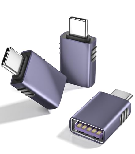 Zestiq USB C auf USB 3.2 Adapter 3er-Pack, Thunderbolt 4 Kompatibel mit iPhone 16 Pro Max, MacBook Pro Air, iPad, Galaxy S24 Zestiq USB C auf USB 3.2 Adapter 3er-Pack, Thunderbolt 4 Kompatibel mit iPhone 16 Pro Max, MacBook Pro Air, iPad, Galaxy S24 von Zestiq
