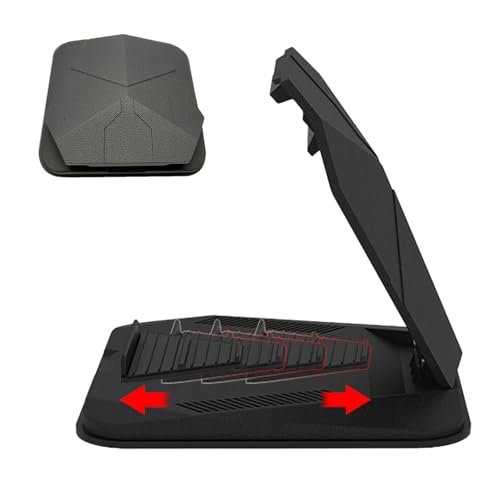 Autohalterständer - Tablet Dashboard Cradle Mount, Winkel einstellbares Telefon -Dockingstation | Universelle Autounterstützung, sichere Grip -Halterung, Navigationsfach für mobile Geräte in Auto, von Zestivra