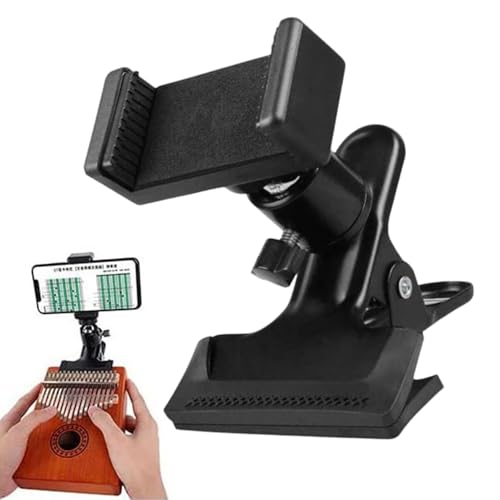 Basskopf-Telefonhalter - Gitarren-Telefonhalterung, Gitarren-Handyhalterung, 360 Grad Drehbar, Gitarren-Bass-Kopfhörerhalter, Gitarrenhalsklemme, Passend Für E-Gitarre, Bass, Ukulele, Handybreite Basskopf-Telefonhalter - Gitarren-Telefonhalterung, Gitarren-Handyhalterung, 360 Grad Drehbar, Gitarren-Bass-Kopfhörerhalter, Gitarrenhalsklemme, Passend Für E-Gitarre, Bass, Ukulele, Handybreite von Zestivra