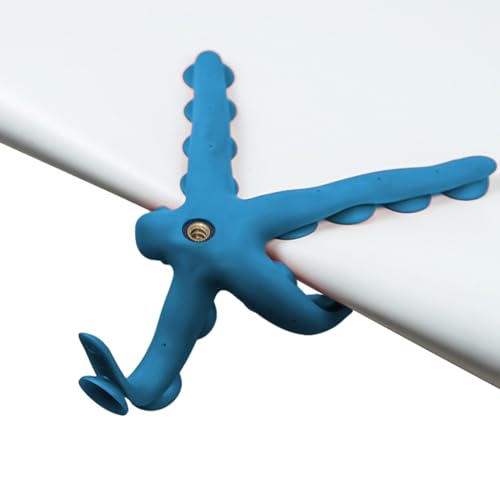 Flexibler Tentakelständer - Tintenfisch -Saug -Telefonhalter -Halterung, verstellbare Gummiarme | -Winkel -Kamera -Support -Basis, langlebiges Stativ für Desk Dashboard Travel Streaming -Aufnahm von Zestivra