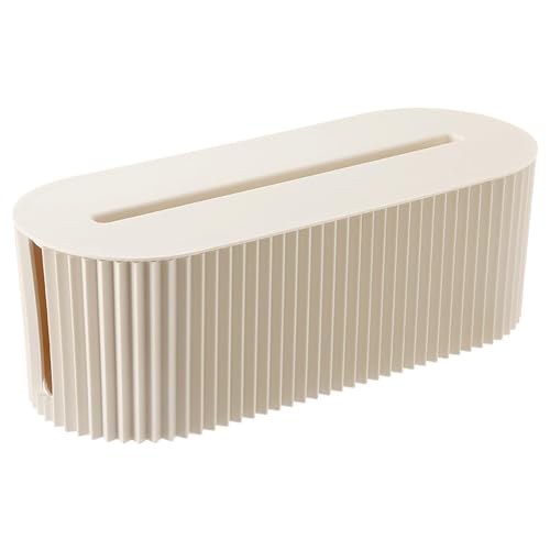 Kabelorganisator Box-Portable Sockelkabel-Speicherboxen - Multifunktionaler Cache Und Verwaltungsbox-Storage-Box-Verwaltung, Polypropylen ßer Anwendungsfeld Flexibler Kabel Für Desktop, von Zestivra