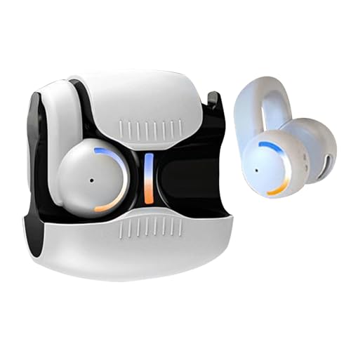 Zestivra Clip Ear Buds | -Kopfhörer,Leichtgewichtige Drahtlose Knochenleitungsohrhörer Mit Geräuschreduzierung Für Radsport, Training, Joggen Und Unterwegs Zestivra Clip Ear Buds | -Kopfhörer,Leichtgewichtige Drahtlose Knochenleitungsohrhörer Mit Geräuschreduzierung Für Radsport, Training, Joggen Und Unterwegs von Zestivra