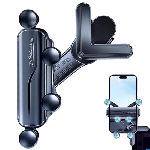 Zestivra Handyhalter fürs Auto - Auto Handy Clip Halter, Telefonhalter für Navigationsbildschirm in der Mittelkonsole | Mittelkonsolen-Navigationsbildschirm-Telefonhalter, 6x10,5 x 4,5–6,5cm von Zestivra