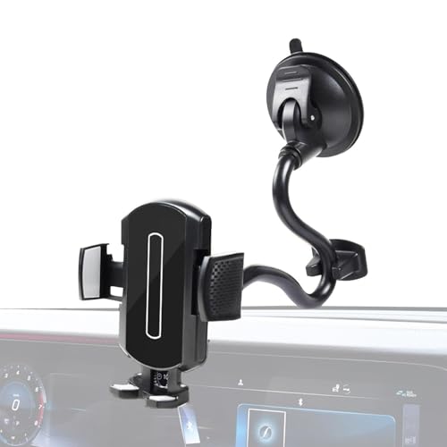 Zestivra Handyhalterung für das Auto, Saugnapf, Handy-Halterung für die Windschutzscheibe um 360 Grad drehbar, Halterung für Navigationsgeräte von Zestivra