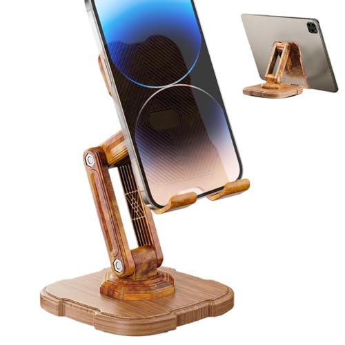Zestivra Handyhalterung für den Schreibtisch, Handyhalterung für den Schreibtisch, verstellbare Handyhalterung für den Schreibtisch, Handy-Gabel mit 360-Grad-Drehung von Zestivra