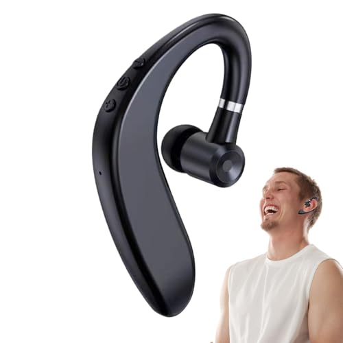 Zestivra Kabelloser Ohrhörer, Einzel-Ohrhörer - Einohriges Kabelloses Headset Mit Ohrbügel, wasserdichte Schnurlose Ohrhörer, Doppelte Geräuschunterdrückung, Handy Ohrhörer Für Damen Und Herren Zestivra Kabelloser Ohrhörer, Einzel-Ohrhörer - Einohriges Kabelloses Headset Mit Ohrbügel, wasserdichte Schnurlose Ohrhörer, Doppelte Geräuschunterdrückung, Handy Ohrhörer Für Damen Und Herren von Zestivra