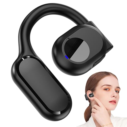 Zestivra Offene Ohrhörer - Ohrohr Drahtlose Kopfhörer, Luftleitungskopfhörer | 5.3 Chip Single Open Ear Touch Control Steuerungssteuer Zestivra Offene Ohrhörer - Ohrohr Drahtlose Kopfhörer, Luftleitungskopfhörer | 5.3 Chip Single Open Ear Touch Control Steuerungssteuer von Zestivra
