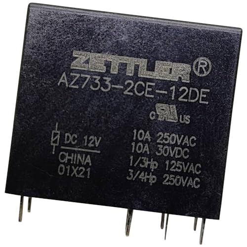 Zettler Electronics AZ733-2CE-12DE Printrelais 12 V/DC 12A 2 Wechsler 1St. von Zettler Electronics
