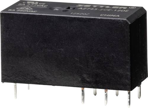 Zettler Electronics AZ743-2CE-12DE Powerrelais 12 V/DC 8A 1St. von Zettler Electronics