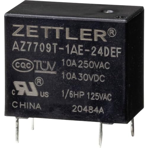 Zettler Electronics AZ7709T-1AE-24DEF Powerrelais 24 V/DC 10A von Zettler Electronics