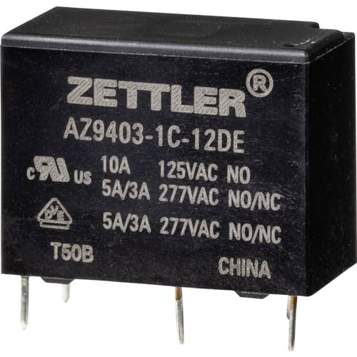 Zettler Electronics AZ9403-1C-12DE Powerrelais 12 V/DC 5A von Zettler Electronics