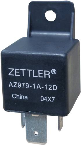 Zettler Electronics AZ979-1C-12D Kfz-Relais 12 V/DC 60A 1 Wechsler von Zettler Electronics