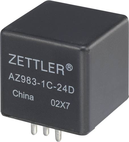Zettler Electronics AZ983-1A-12D Kfz-Relais 12 V/DC 80A 1 Schließer von Zettler Electronics