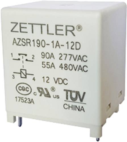 Zettler Electronics AZSR190-1A-24DL Printrelais 24 V/DC 90 1 Schließer 1St. von Zettler Electronics