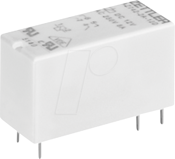 AZ742-2C-230A - Miniatur-Power-Relais, 230 V AC, 8 A, 2 NO von Zettler