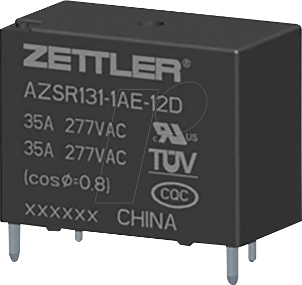 AZSR131-1AE-12D - Solar-Relais, 12 V DC, 35 A, 1 CO von Zettler
