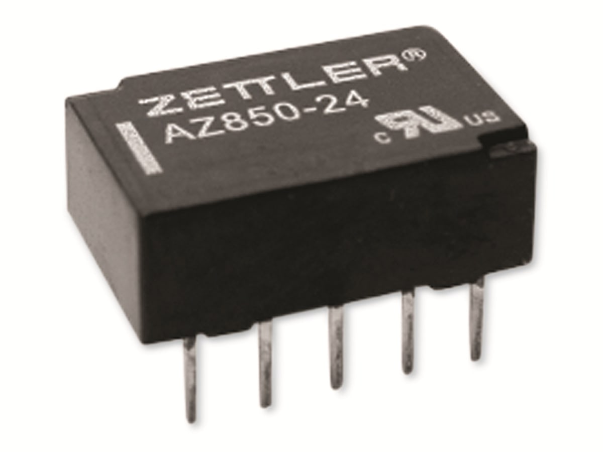 ZETTLER Printrelais, AZ850-5, 5V, 2 Wechsler, 220V/DC, THT ZETTLER Printrelais, AZ850-5, 5V, 2 Wechsler, 220V/DC, THT von Zettler