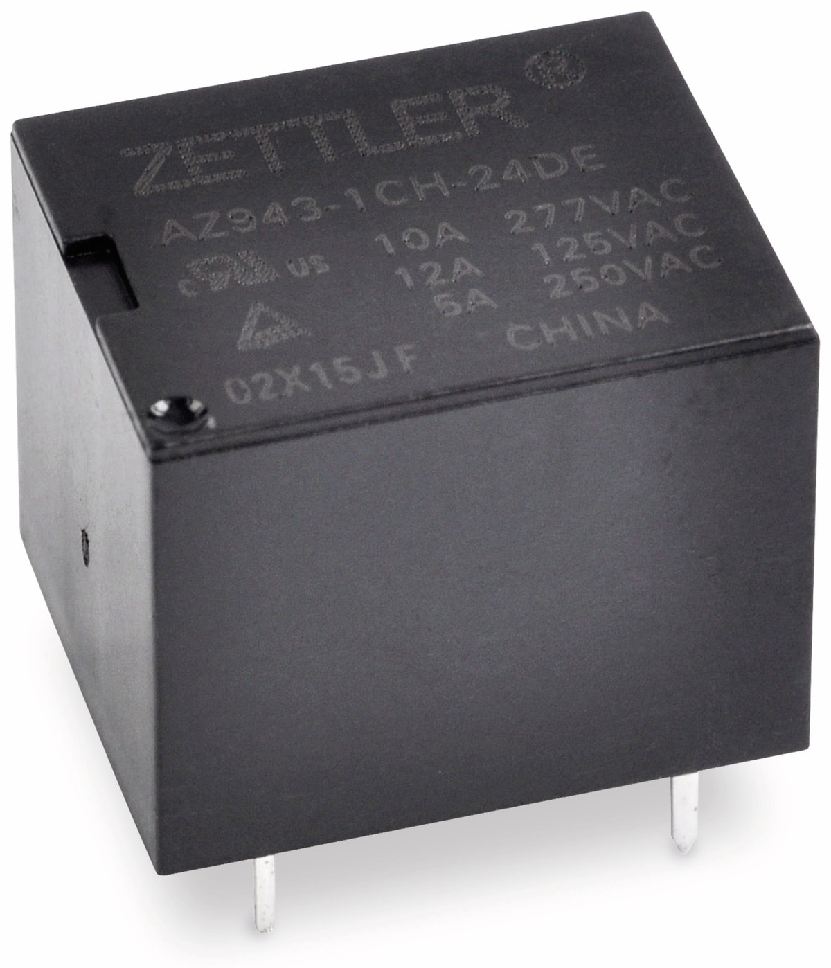 ZETTLER Relais AZ943-1CH-24DE, print, 24 V-, 10 A, 1xUM von Zettler