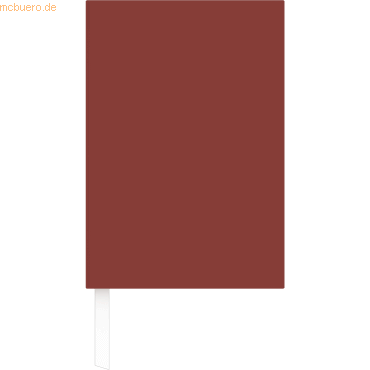 Zettler Buchkalender 873 14,5x21cm 1 Tag/1 Seite rot 2026 von Zettler