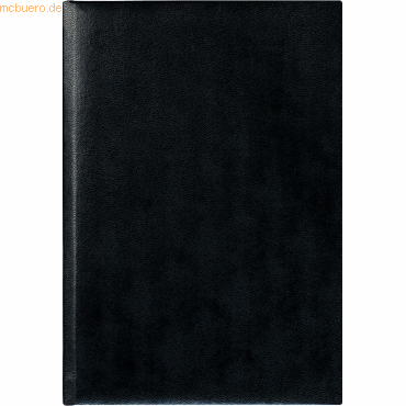 Zettler Buchkalender 873 14,5x21cm 1 Tag/1 Seite schwarz 2025 von Zettler