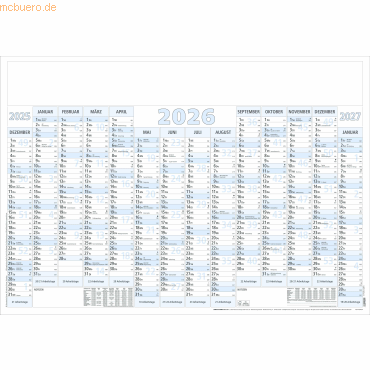 Zettler Plakatkalender 915 100x70cm 14 Monate 2026 Zettler Plakatkalender 915 100x70cm 14 Monate 2026 von Zettler