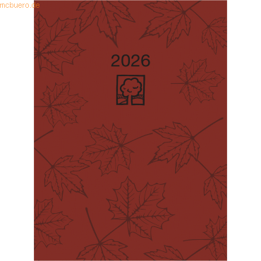 Zettler Taschenkalender 610 Recycling 10,2x14,2cm 7 Tage/6 Seiten wein Zettler Taschenkalender 610 Recycling 10,2x14,2cm 7 Tage/6 Seiten wein von Zettler