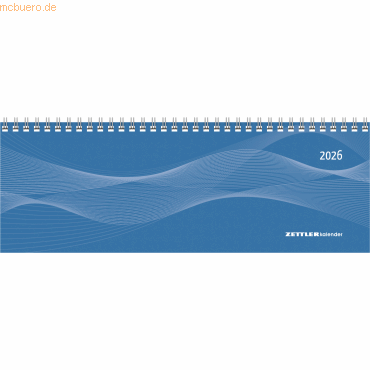 Zettler Tischquerkalender 114 Profi 29,7x10,5cm 1 Woche/2 Seiten blau Zettler Tischquerkalender 114 Profi 29,7x10,5cm 1 Woche/2 Seiten blau von Zettler